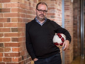 Paul Beirne, shown in a handout photo, has been named president of the Canadian Premier League, the domestic soccer circuit set to kick off in the spring of 2019. Beirne is no stranger to being a Day 1 employee, having done so at Toronto FC.