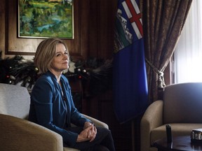 Alberta Premier Rachel Notley is pictured in Edmonton on Monday, December 18, 2017. The new legislature calendar is out for 2018, and Alberta politicians will be back in the house for the spring sitting on March 8th.