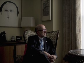 Lawyer Darrel Pink poses in his home in Halifax on Thursday, January 18, 2018. A legal regulator says clear rules are needed for police who speak to lawyers involved with alleged frauds, after a decade-long case was recently thrown out because Mounties spoke to an accused's solicitor.