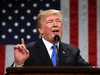 U.S. President Donald J. Trump delivers the State of the Union address on Jan. 30, 2018 in Washington, DC.