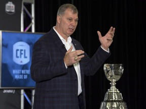 CFL Commissioner Randy Ambrosie will meet with general managers in Banff to discuss a wide range of topics including media access, ticket drives and expansion.