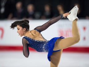 Gabrielle Daleman earned her second Canadian women's figure skating title on Saturday in Vancouver.