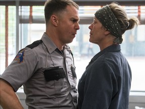 Sam Rockwell and Frances McDormand.