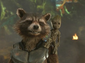 Two of the Guardians are actually a raccoon and a tree.