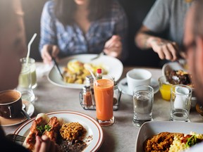 Restaurant meal