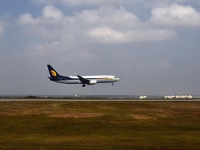 India's Jet Airways says it has ordered an investigation into reports that a senior pilot slapped a female co-pilot in the cockpit during a London to Mumbai flight this week.