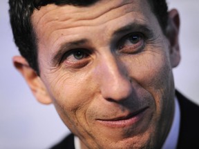 FILE  - In this Sunday, Feb. 23, 2014 file photo, Osasuna's coach Javi Gracia, smiles at the end of the match during their Spanish League soccer match, at El Sadar stadium in Pamplona, Spain. Watford has hired Gracia as manager, replacing Marco Silva who was fired for a drop in form after being denied a move to a Premier League rival, it was reported on Sunday, Jan. 21, 2018.