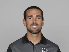 FILE - This is a 2016 file photo showing then-Atlanta Falcons quarterbacks coach Matt LaFleur. The Tennessee Titans have interviewed Los Angeles Rams offensive coordinator Matt LaFleur as the third candidate for their head coach opening. The Titans announced Friday, Jan. 19, 2018, that they had finished their interview.