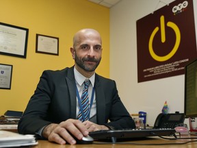 New York City Deputy Health Commissioner Demetre Daskalakis poses for a picture in his office in New York, on Wednesday, Dec. 20, 2017. In New York, roughly 30 percent of gay and bisexual men are using Truvada now, up dramatically from a few years ago, according to Daskalakis. However, he said usage among young black and Hispanic men - who together account for a majority of new HIV diagnoses - lags behind.