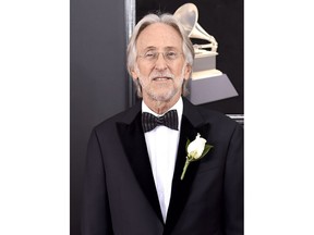 President of The Recording Academy Neil Portnow arrives at the 60th annual Grammy Awards at Madison Square Garden on Sunday, Jan. 28, 2018, in New York.