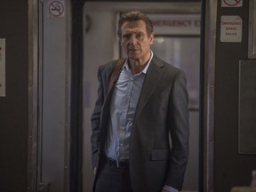 This image released by Lionsgate shows Liam Neeson in a scene from "The Commuter."