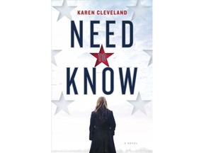 This image released by Ballantine Books shows "Need To Know," a novel by Karen Cleveland. (Ballantine Books via AP)