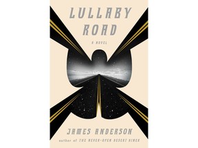 This book cover image released by Crown shows "Lullaby Road," a novel by James Anderson. (Crown via AP)