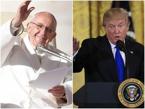 Pope Francis and Donald Trump have very different guides to fake news.