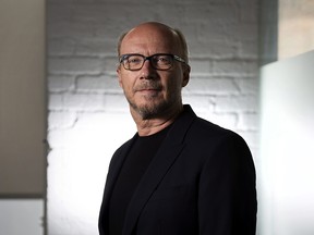 In this Sept. 6, 204 file photo, director Paul Haggis poses for a photo in Toronto during the 2014 Toronto International Film Festival.