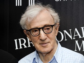 Director Woody Allen attends a special screening of "Irrational Man," hosted by The Cinema Society and Fiji Water, at the Museum of Modern Art, in New York.