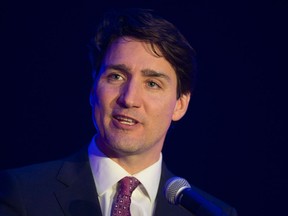 Prime Minister Justin Trudeau speaks in La Malbaie, Que., on Jan. 17, 2018.