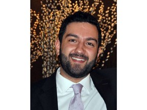 This undated family photo shows Bijan Ghaisar, 25, of McLean, Va., who died after a Nov. 17, 2017, chase in which he was shot by U.S. Park Police.   (Family photo via AP)