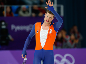 Dutch gold-medallist Sven Kramer.