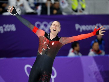 Ted-Jan Bloemen, gold in men's 10,000-metre speed skating.