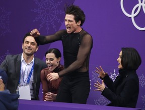 Scott Moir and Tessa Virtue.