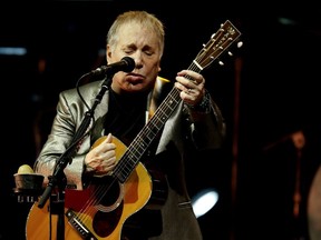 Paul Simon at Salle Wilfrid-Pelletier of Place des Arts in Montreal in June 2016.