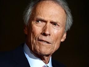 Eastwood at the 15:17 To Paris premiere at Warner Bros. Studios on February 5, 2018 in Burbank, California.