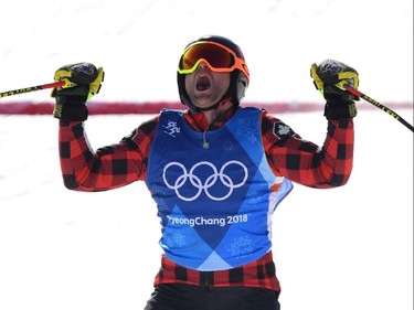Brady Leman, gold in men's ski cross.
