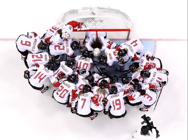 Team Canada, silver in women's hockey.