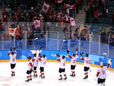 Canada, bronze in men's hockey.