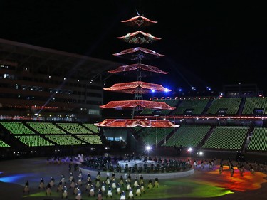 Closing ceremony of the PyeongChang 2018 Olympic Winter Games at the PyeongChang Olympic Stadium, February 25, 2018.   Photo by Jean Levac/Postmedia