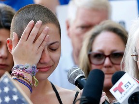 Student Emma Gonzalez delivered an emotional speech after the shooting at her school that left dozens killed and injured.