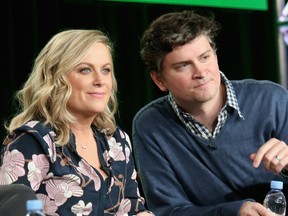 Poehler and Schur at the NBC/Universal portion of the 2015 Winter TCA Tour.