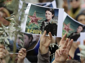 The body was identified by Kurdish forces as that of Barin Kobani, a military pseudonym, though a spokesman declined to confirm her real name. She and three other members of the Kurdish women’s militia, the Women’s Protection Units, were killed last week defending Afrin, the militia said.