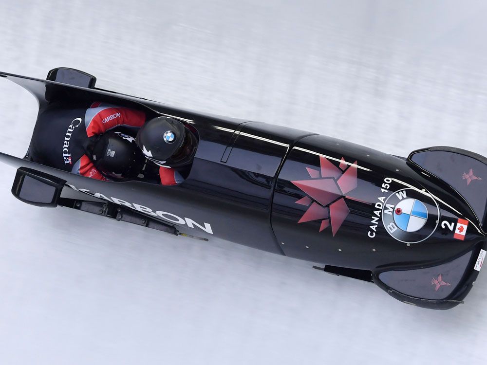 Canada names its bobsled teams for Olympic runs after season of musical