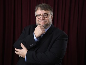 Guillermo del Toro poses for a portrait at the 90th Academy Awards Nominees Luncheon at The Beverly Hilton hotel on Monday, Feb. 5, 2018, in Beverly Hills, Calif.