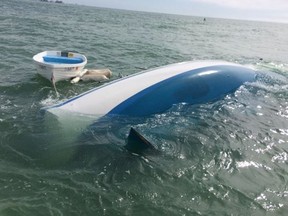 The 28-foot boat went down off the coast of Florida