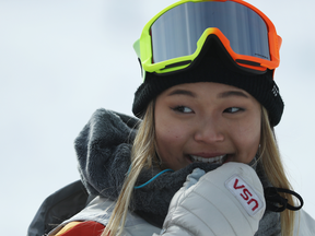 Chloe Kim is hard to ignore.