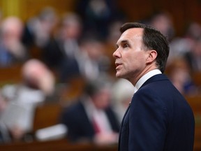 Finance Minister Bill Morneau delivers the federal budget in the House of Commons on Parliament Hill in Ottawa, Wednesday March 22, 2017. By all counts, the Liberals??? persistent rhetoric around the middle class, which is expected to feature prominently in the budget on Feb. 27, should resonate.