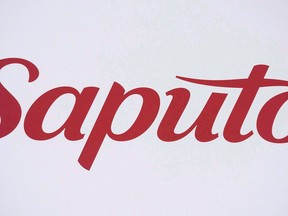 A Saputo sign is shown at the company's annual general meeting in Laval, Quebec, Tuesday, August 2, 2016. Saputo Inc. Financial Results for Fiscal 2018 Third Quarter Ended December 31, 2017.