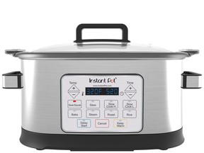 A Gem 65 8-in-1 multicooker is shown in this handout image. The company is asking customers to stop using its Gem 65 8-in-1 multicooker with batchcodes 1728, 1730, 1734 and 1746 after reports of it overheating.