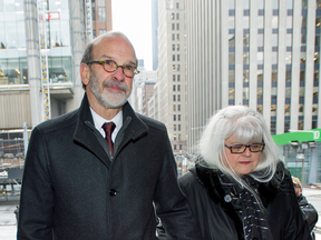 Former-Ontario premier Dalton McGuinty’s chief of staff David Livingston and his wife Anne Grittani in January.
