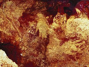Scientists figure Neanderthals placed their hands on the wall of the Maltravieso Cave in Caceres, Spain, then threw pigment over them to capture the outline.