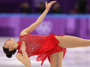 Eventually, the mystery was solved: Nagasu was using some Team USA-branded kinesiology tape under her tights