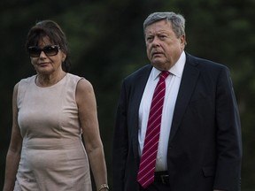 Amalija and Viktor Knavs, parents of first lady Melania Trump, obtained green cards to reside permanently in the United States.