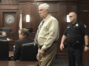 Defendant Donald Smith enters the courtroom for the start of the second day of his trial for the rape and murder of eight-year-old Cherish Perrywinkle, Tuesday, Feb.  13, 2018