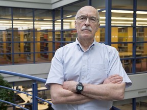 Archie Kaiser, a law professor at Dalhousie University, is seen at the school in Halifax on Friday, Feb. 16, 2018.