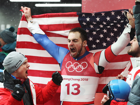 Mazdzer appeared at a news conference Monday morning in Pyeongchang and said he barely slept the night before, still buzzing from the competition where he shocked many and became the United States' first-ever Olympic medalist in men's singles luge.