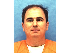 This undated photo made available by the Florida Department of Law Enforcement shows Eric Scott Branch in custody. Florida is scheduled to execute Branch Thursday, Feb. 22, 2018, for raping and killing a college students in 1993, so he could steal her car. (Florida Department of Law Enforcement via AP)