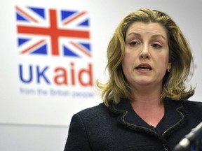 International Development Secretary Penny Mordaunt said Oxfam had agreed not to bid for further U.K. taxpayer funds until it met the British government’s “high standards.”